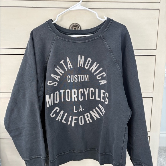 Retrograde Santa Monica Custom Motorcycles Men's Sweater - Black - Picture 1 of 1